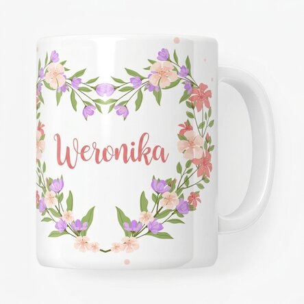Spersonalizowany kubek z imieniem i napisem – Piękna wiosna!