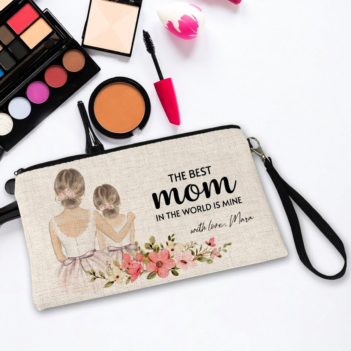 Spersonalizowany zestaw do makijażu z napisem – Mama