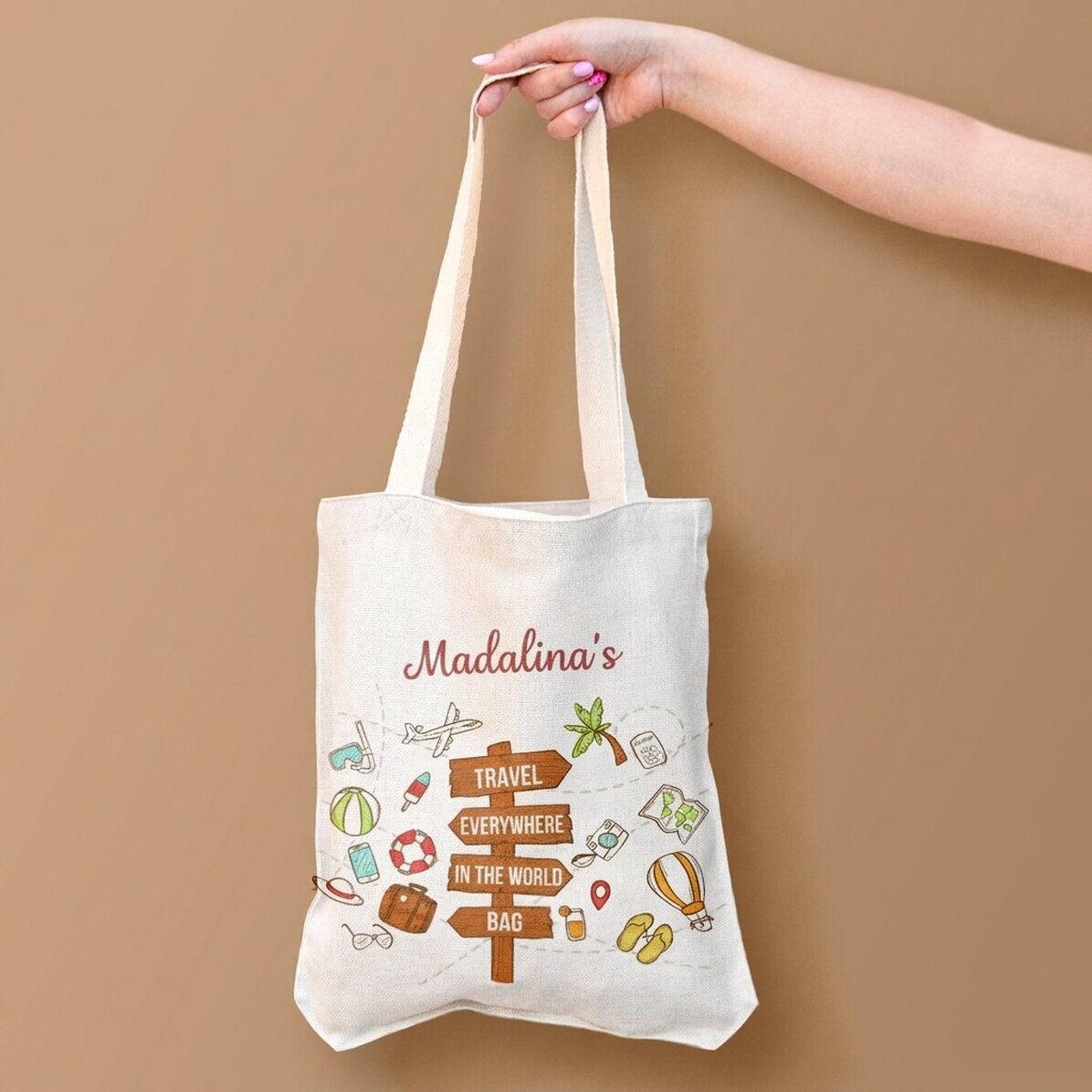 Spodnie z nadrukiem – Travel
