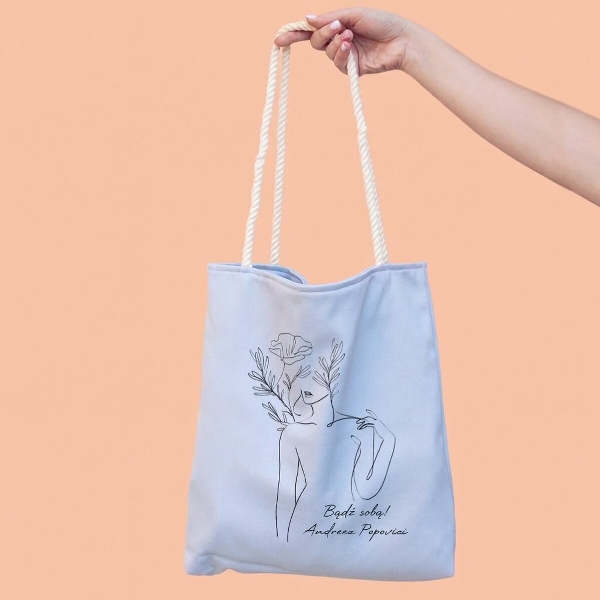 Torba z indywidualnym nadrukiem – Be yourself!