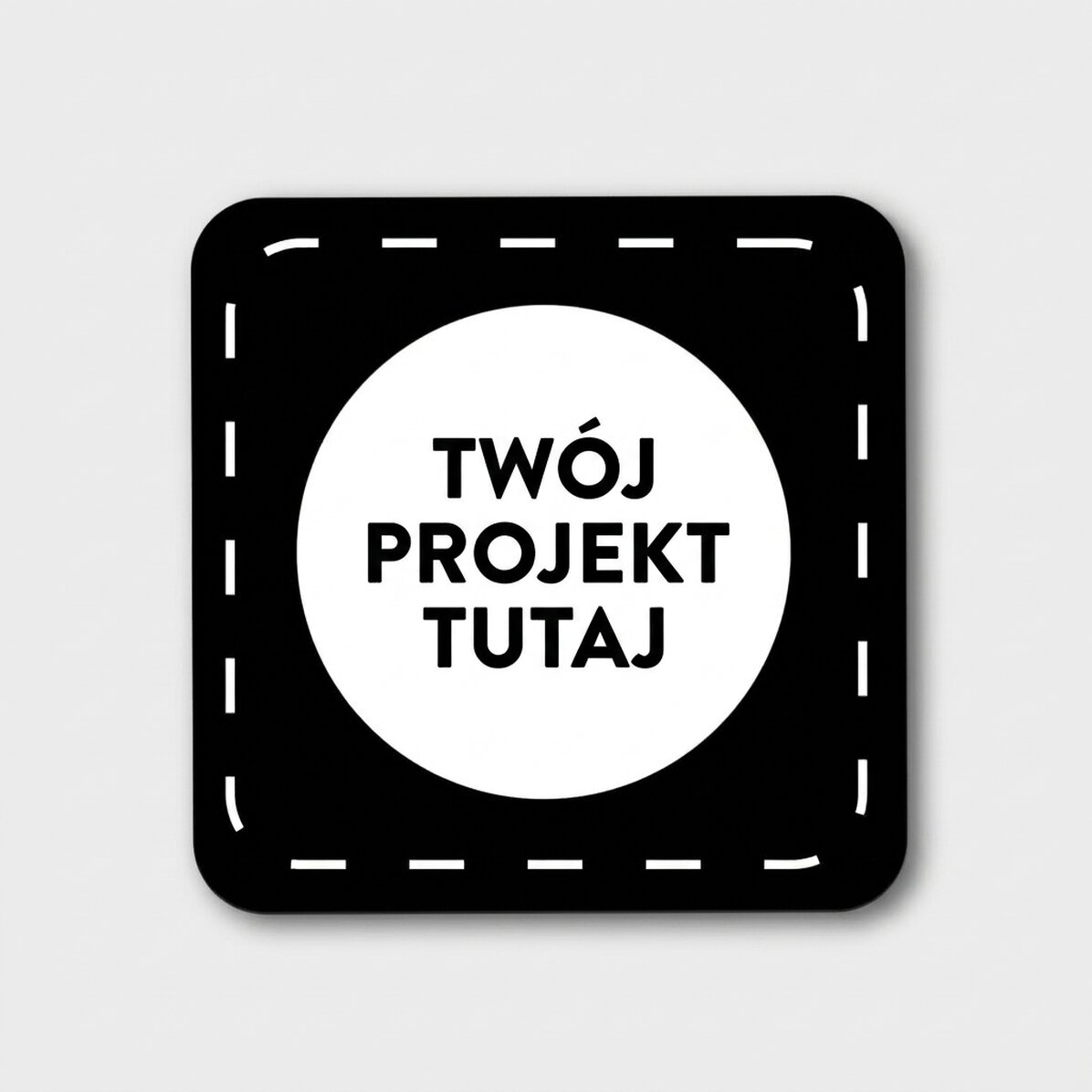 Spersonalizowana podkładka pod kubek z Twoim nadrukiem