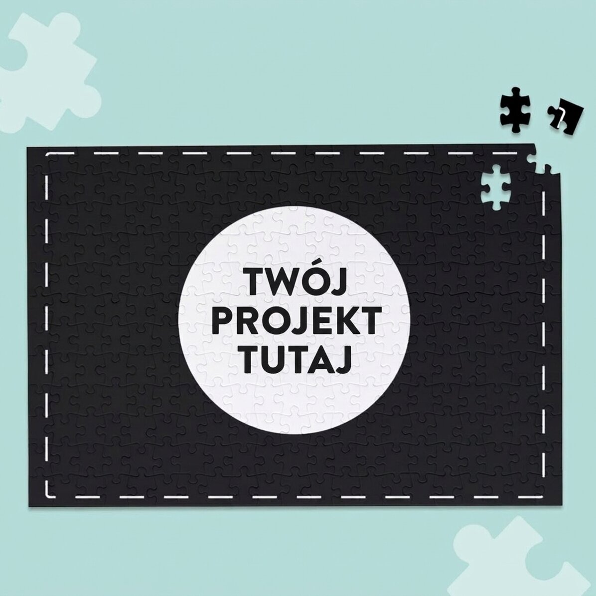 Spersonalizowana układanka z Twoim wzorem, 40 x 28,5 cm