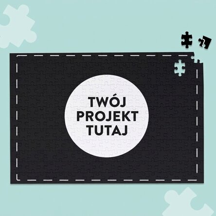 Spersonalizowana układanka z Twoim wzorem, 40 x 28,5 cm