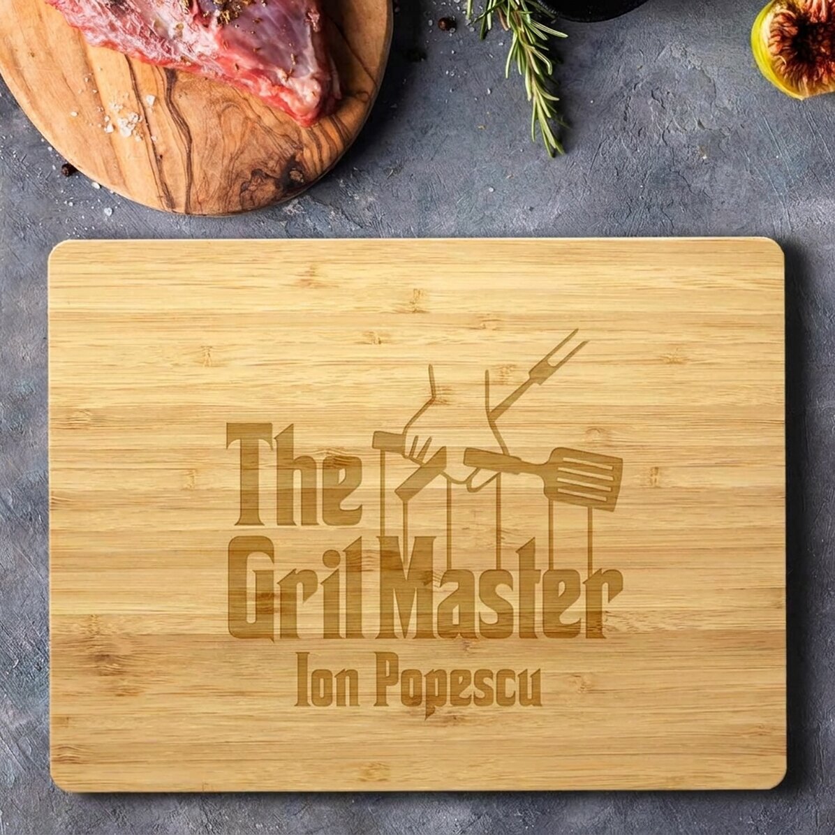 Spersonalizowana krajalnica z napisem – The Grillfather