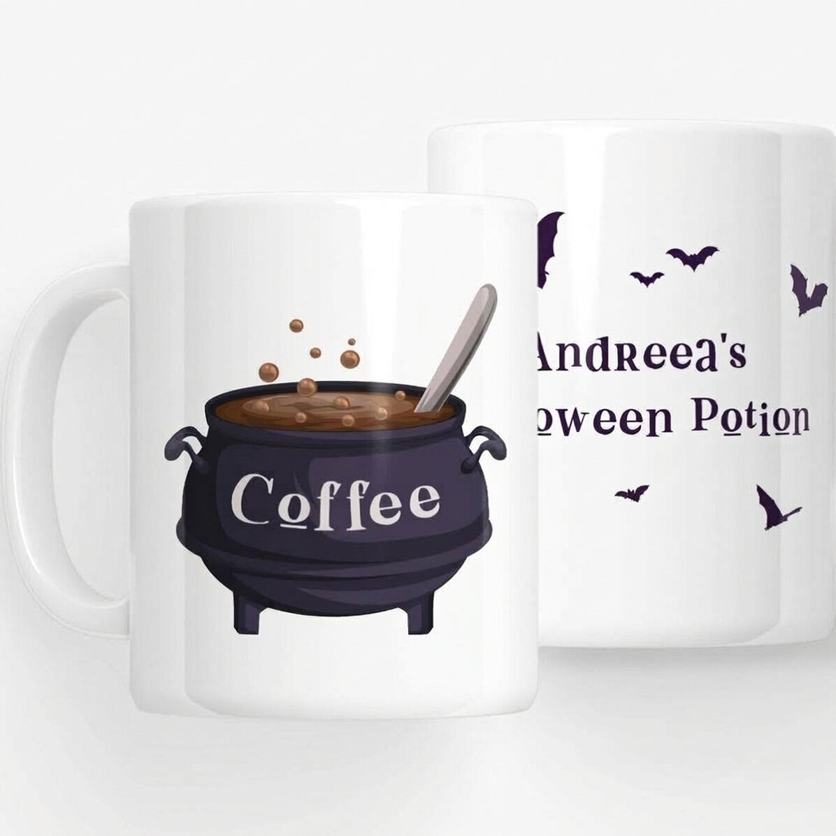 Spersonalizowany kubek z napisem – Halloween Coffee