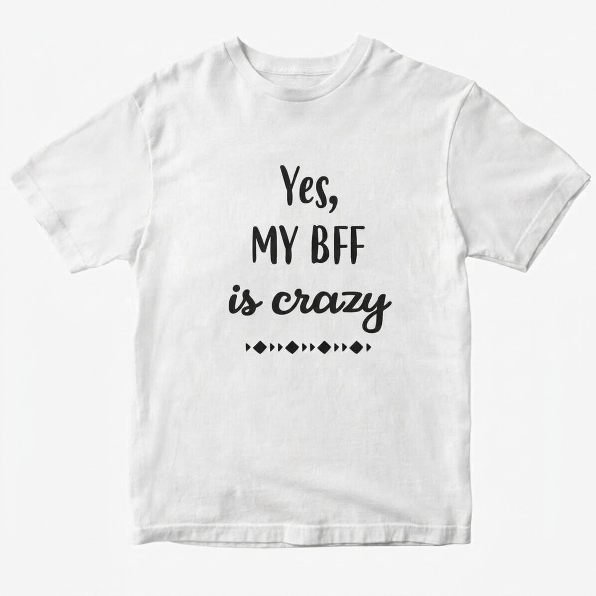 Koszulka z indywidualnym nadrukiem – Crazy BFF