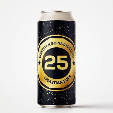Piwo w puszce z indywidualnym nadrukiem – Birthday Beer