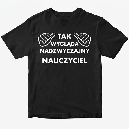Koszulka bawełniana z nadrukiem – Tak wygląda...