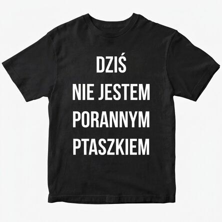 Koszulka bawełniana z indywidualnym nadrukiem