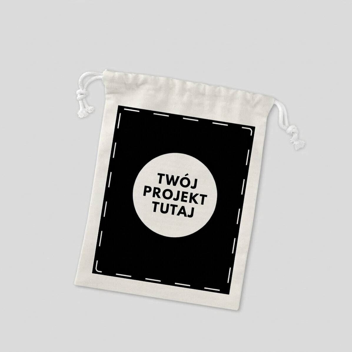 Mała torebka na prezenty z indywidualnym nadrukiem według Twojego projektu