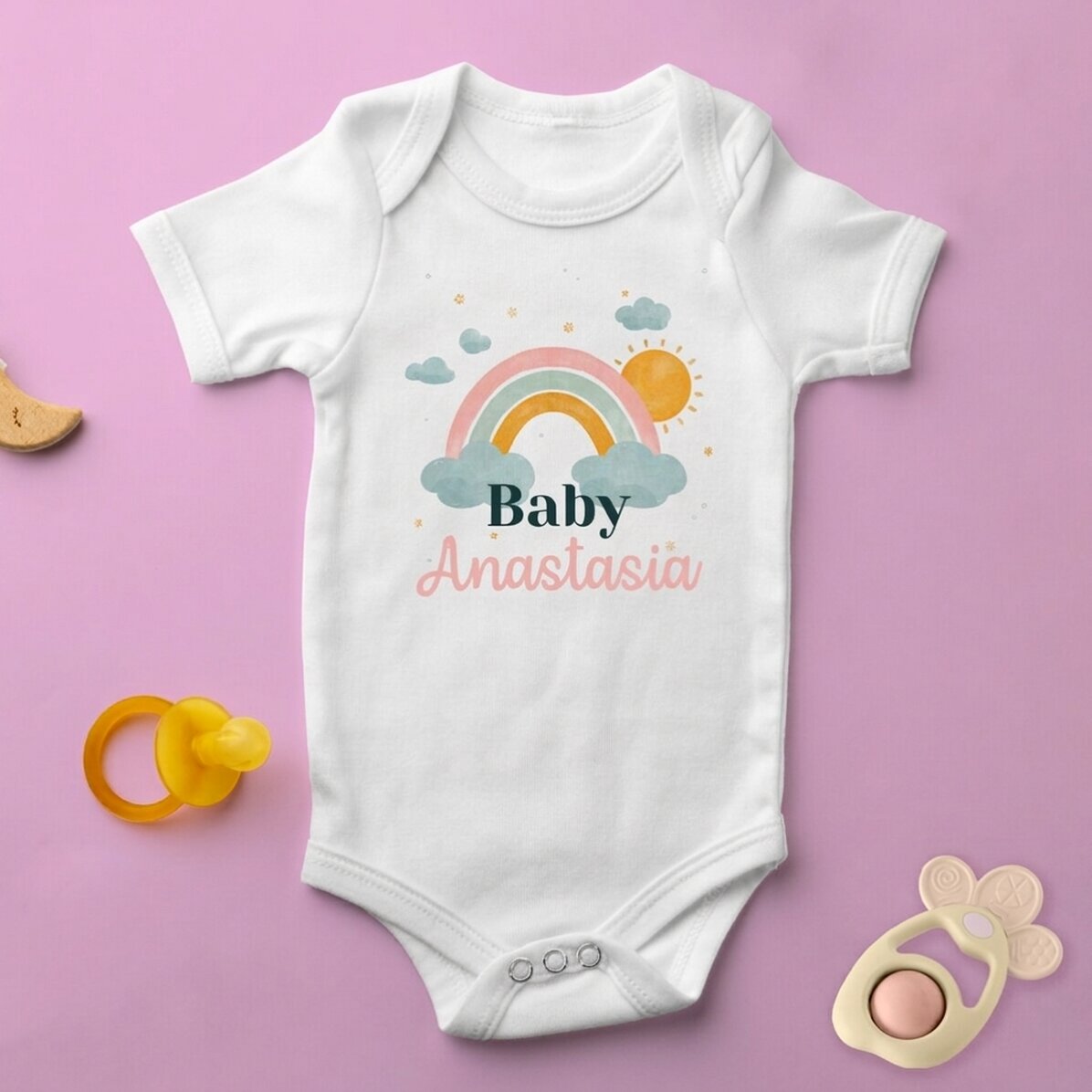 Body dla dzieci z imieniem – Tęcza