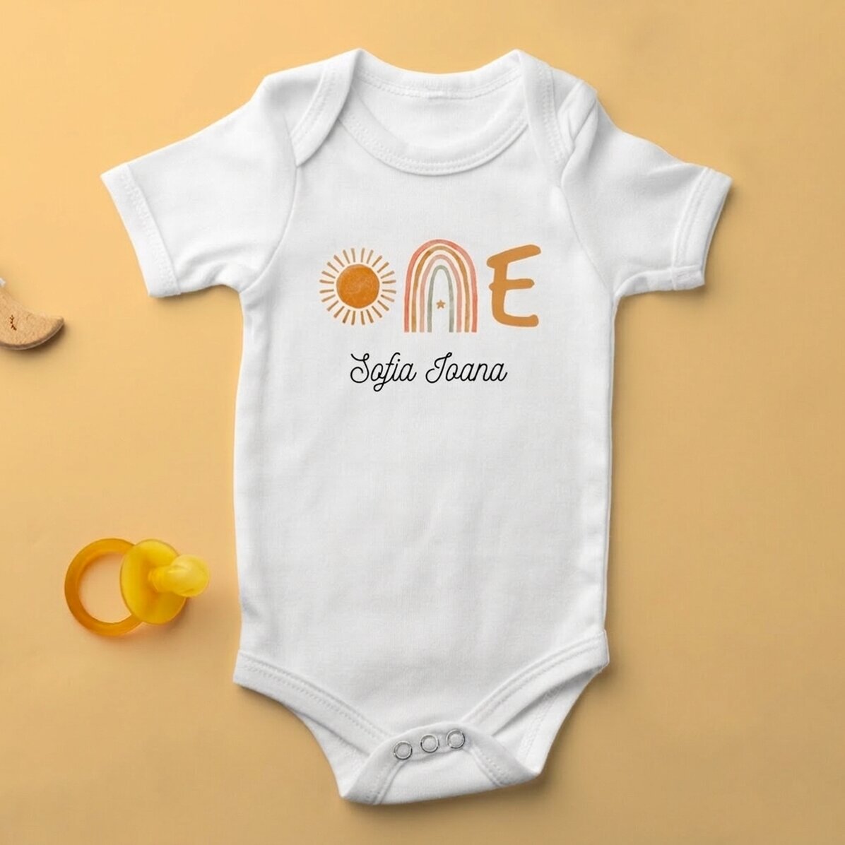 Body dla dzieci z imieniem – ONE