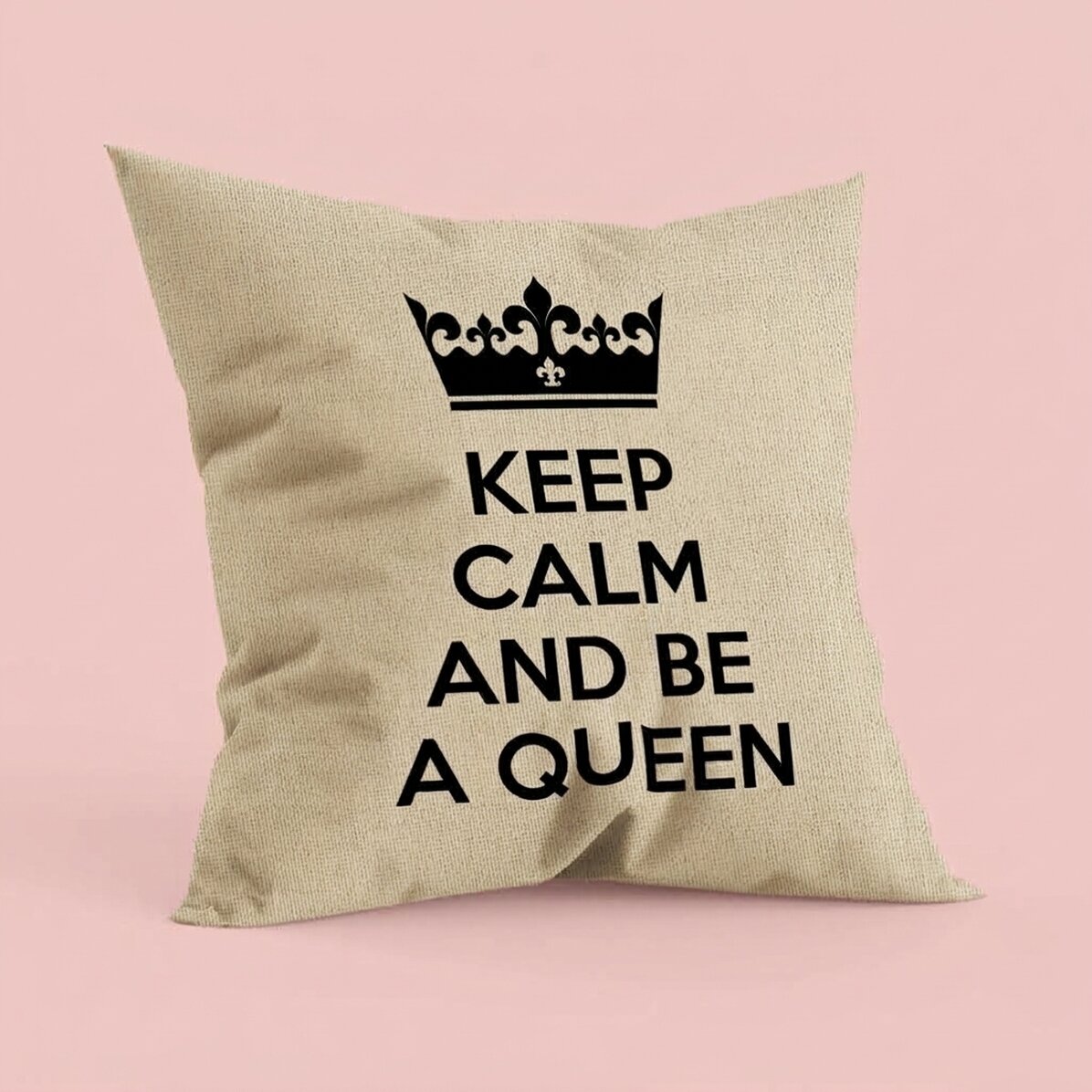 Spersonalizowana poduszka z napisem – Keep Calm – W