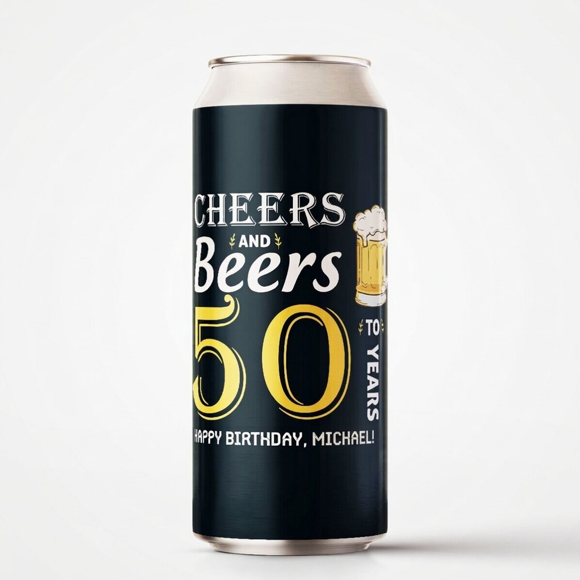 Piwo w puszce z indywidualnym nadrukiem – Cheers