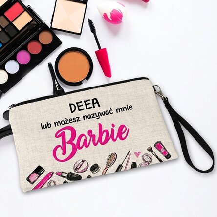 Spersonalizowany zestaw do makijażu z napisem – Barbie
