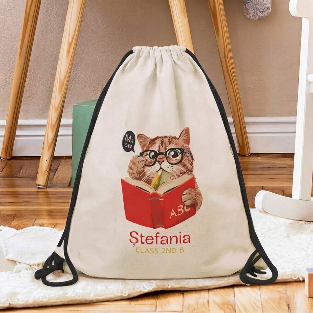 Plecak z imieniem – Meow