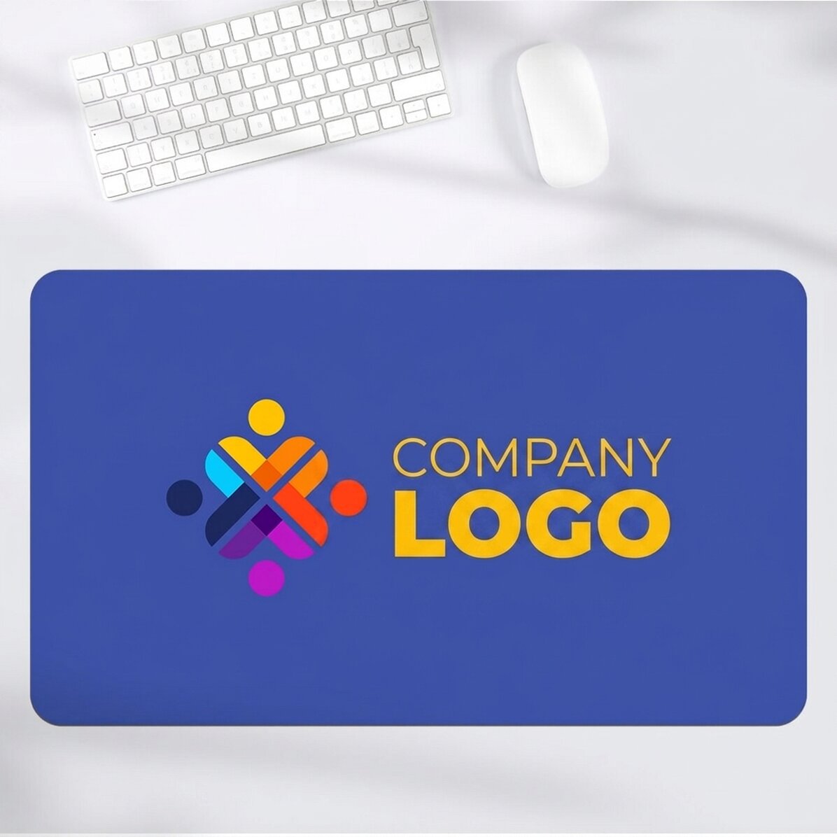 Spodek pod mysz XXL z nadrukowanym logo