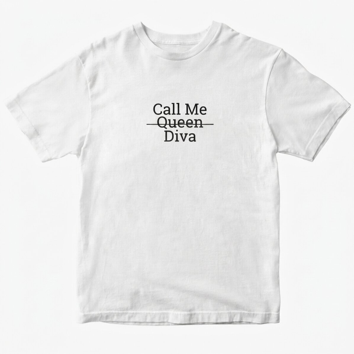 Koszulka bawełniana z nadrukiem – „Call me”