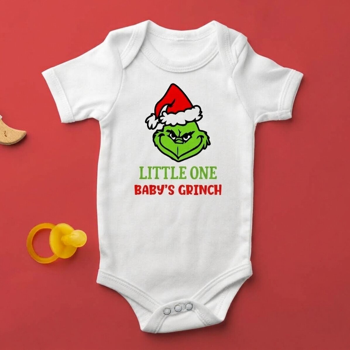 Body dla dzieci z indywidualnym nadrukiem – Grinch