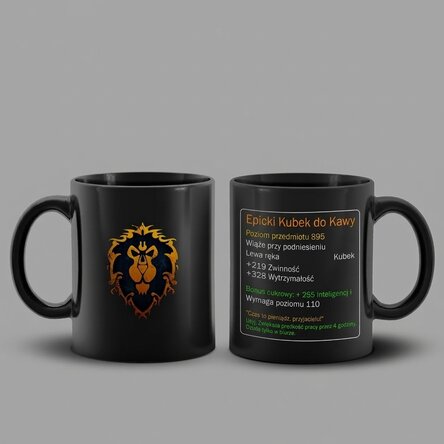 Epic Kubek do kawy z motywem World of Warcraft