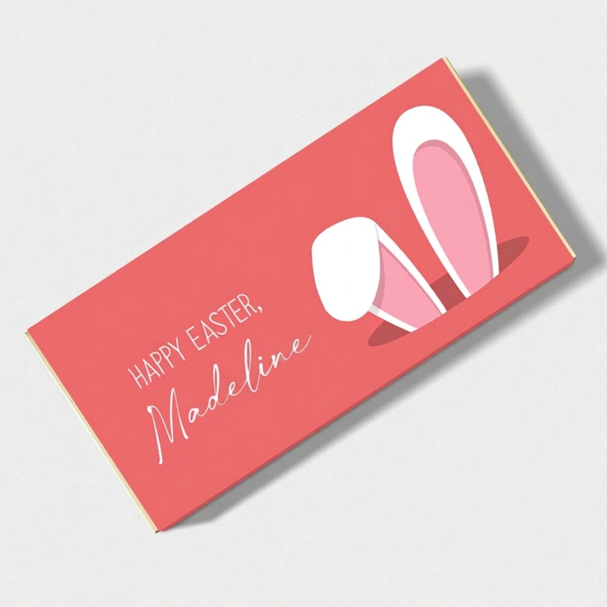 Czekolada z indywidualnym napisem – Bunny
