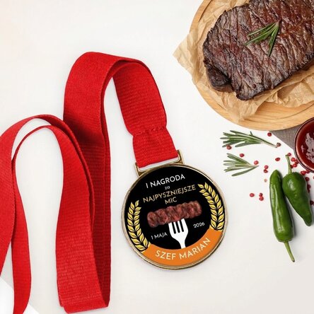 Spersonalizowany medal z dedykacją – Mistrz Małych
