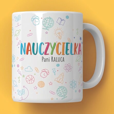 Spersonalizowany kubek z napisem – Kubek dla nauczyciela