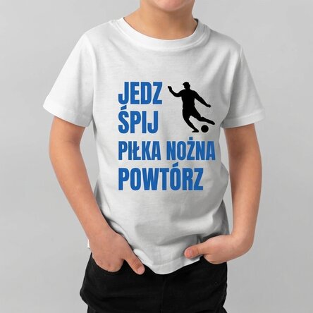 Bawełniana koszulka dla dzieci z nadrukiem – Repeat