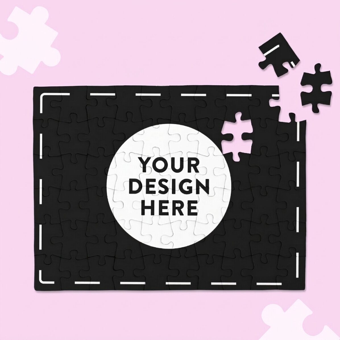 Personalised puzzle with your own graphics