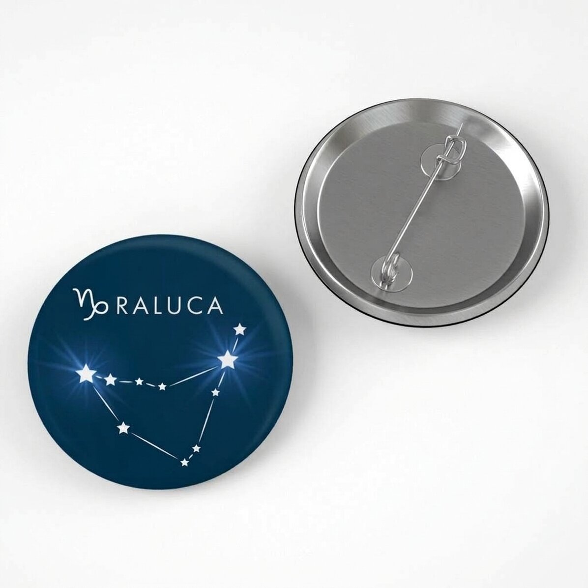Spersonalizowana plakietka z imieniem – znak zodiaku Koziorożec