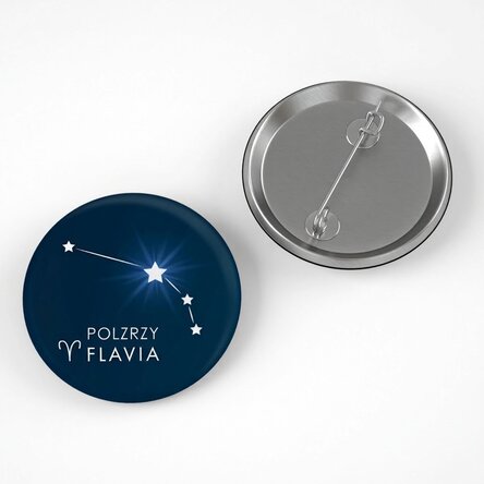 Spersonalizowana plakietka z imieniem – znak zodiaku Baran