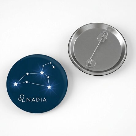 Spersonalizowana plakietka z imieniem – znak zodiaku Lew