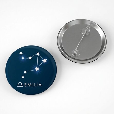 Spersonalizowana plakietka z imieniem – znak zodiaku Waga