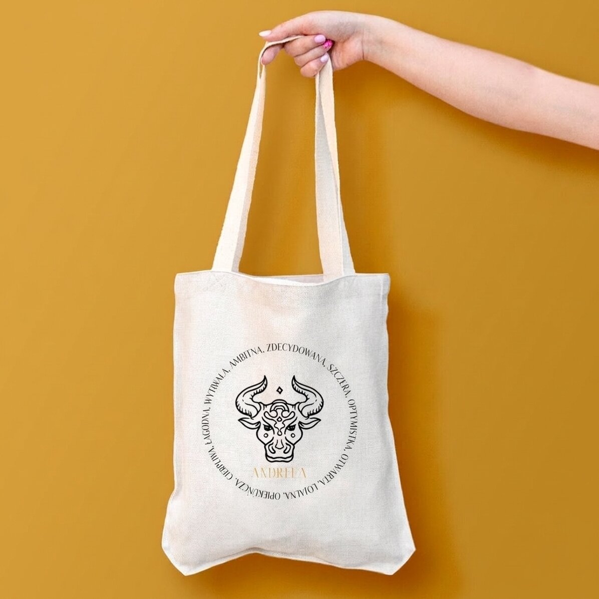 Torba z nadrukiem – znak zodiaku Byk