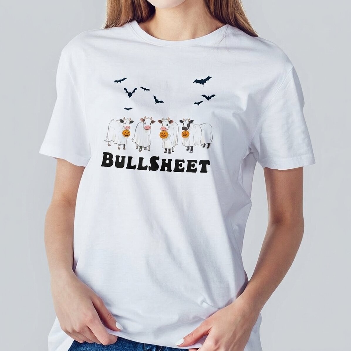 Koszulka bawełniana z nadrukiem – BullSheet