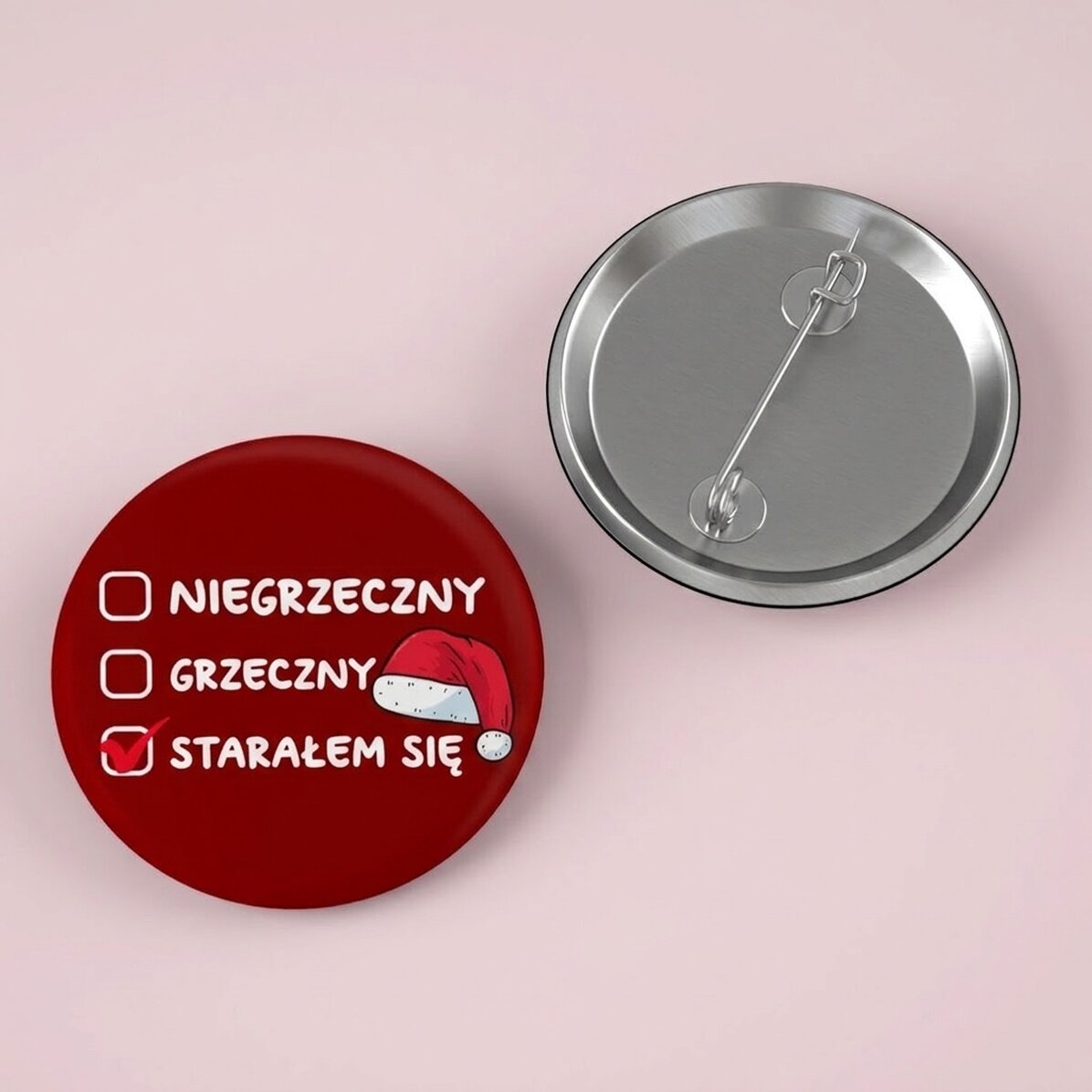 Spersonalizowana plakietka z napisem – „Naughty Christmas List”