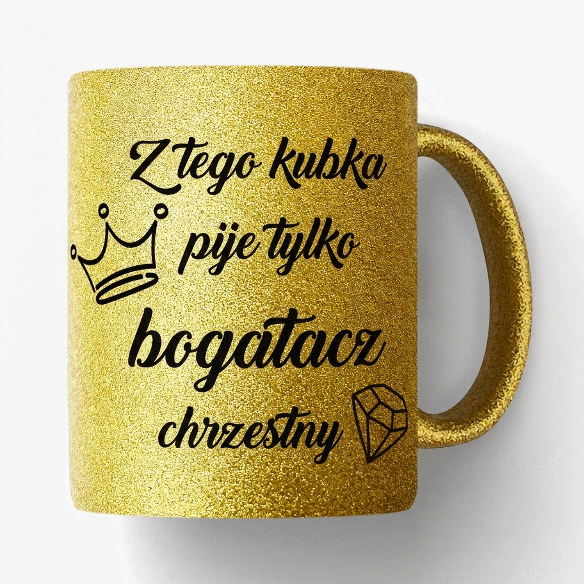 Spersonalizowany kubek z dedykacją dla rodziców chrzestnych