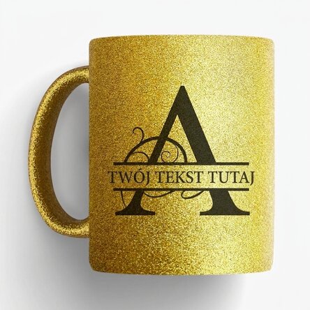 Spersonalizowany kubek z monogramem