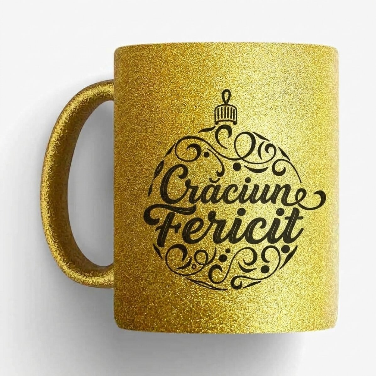 Spersonalizowany kubek z napisem – Glob Merry Christmas