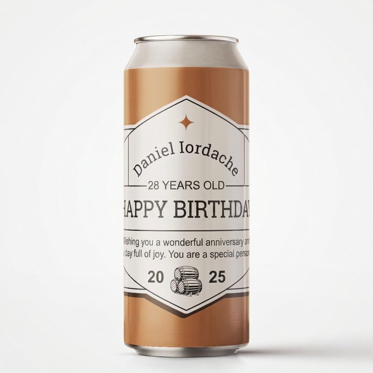 Piwo w puszce z indywidualnym nadrukiem – Classic beer