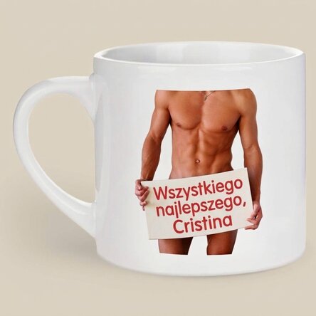 Spersonalizowany kubek do espresso z napisem – Hoooot
