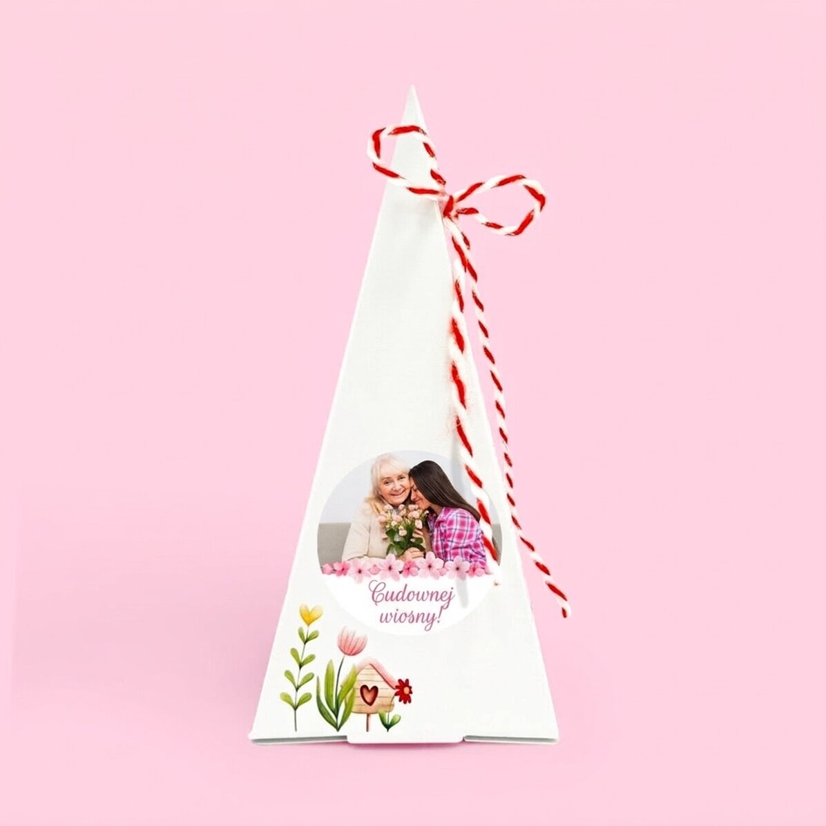 Zestaw do sadzenia kwiatów z indywidualnym nadrukiem zdjęcia i tekstu – Flowers