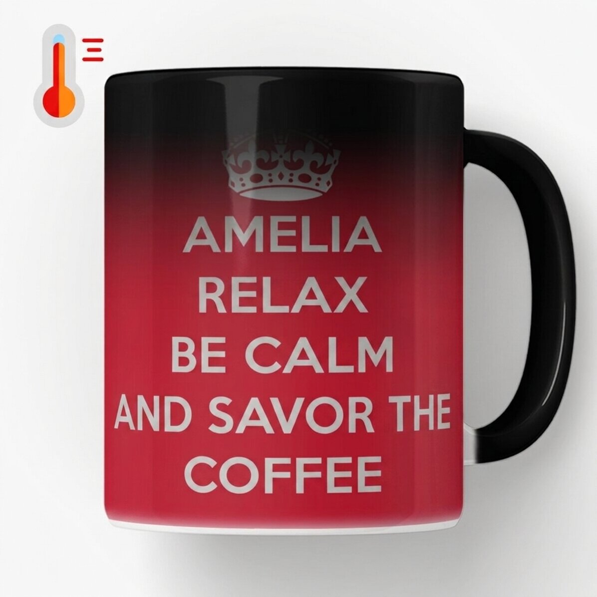 Spersonalizowany kubek termiczny – KEEP CALM AND RELAX
