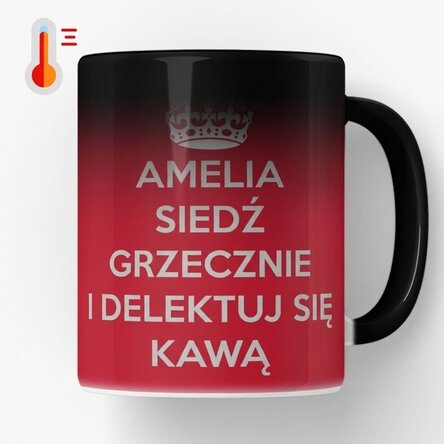Spersonalizowany kubek termiczny – KEEP CALM AND RELAX
