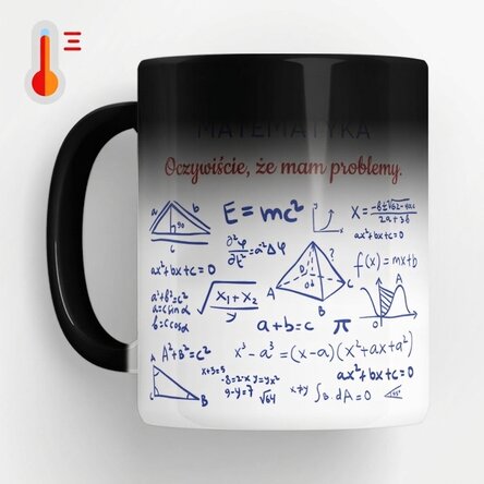 Spersonalizowany kubek termiczny z napisem – Nauczyciel matematyki