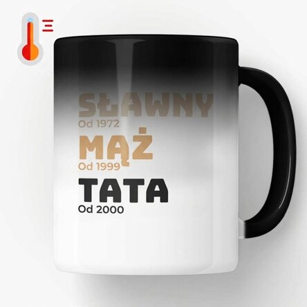 Spersonalizowany kubek termiczny z napisem – Historia ojca