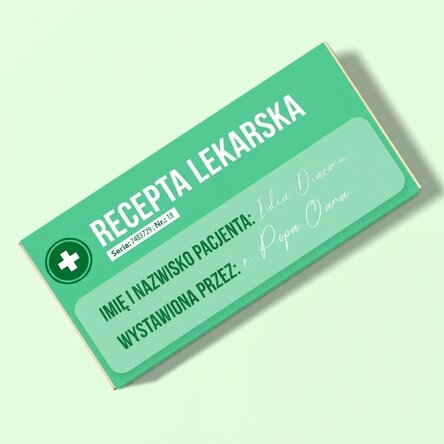 Czekoladki z indywidualnym napisem – Recepta lekarska