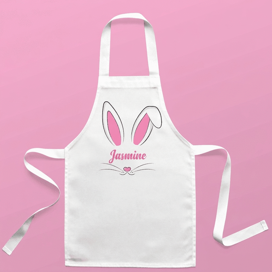 Fartuch dla dzieci z indywidualnym nadrukiem – Bunny
