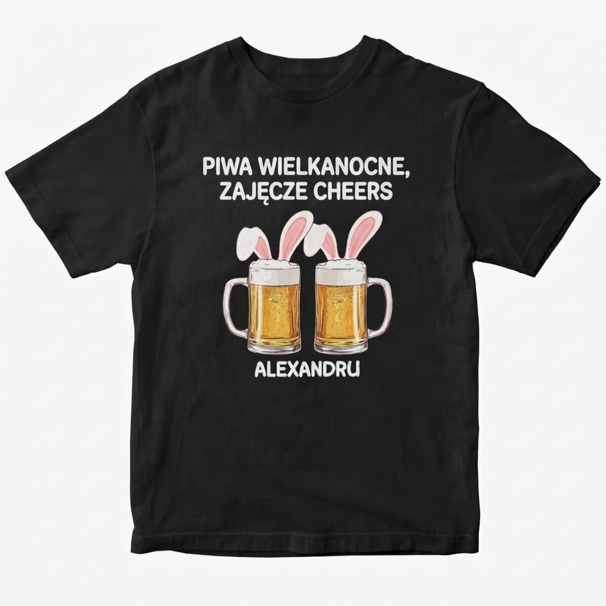 Koszulka bawełniana z nadrukiem – „Easter cheers”