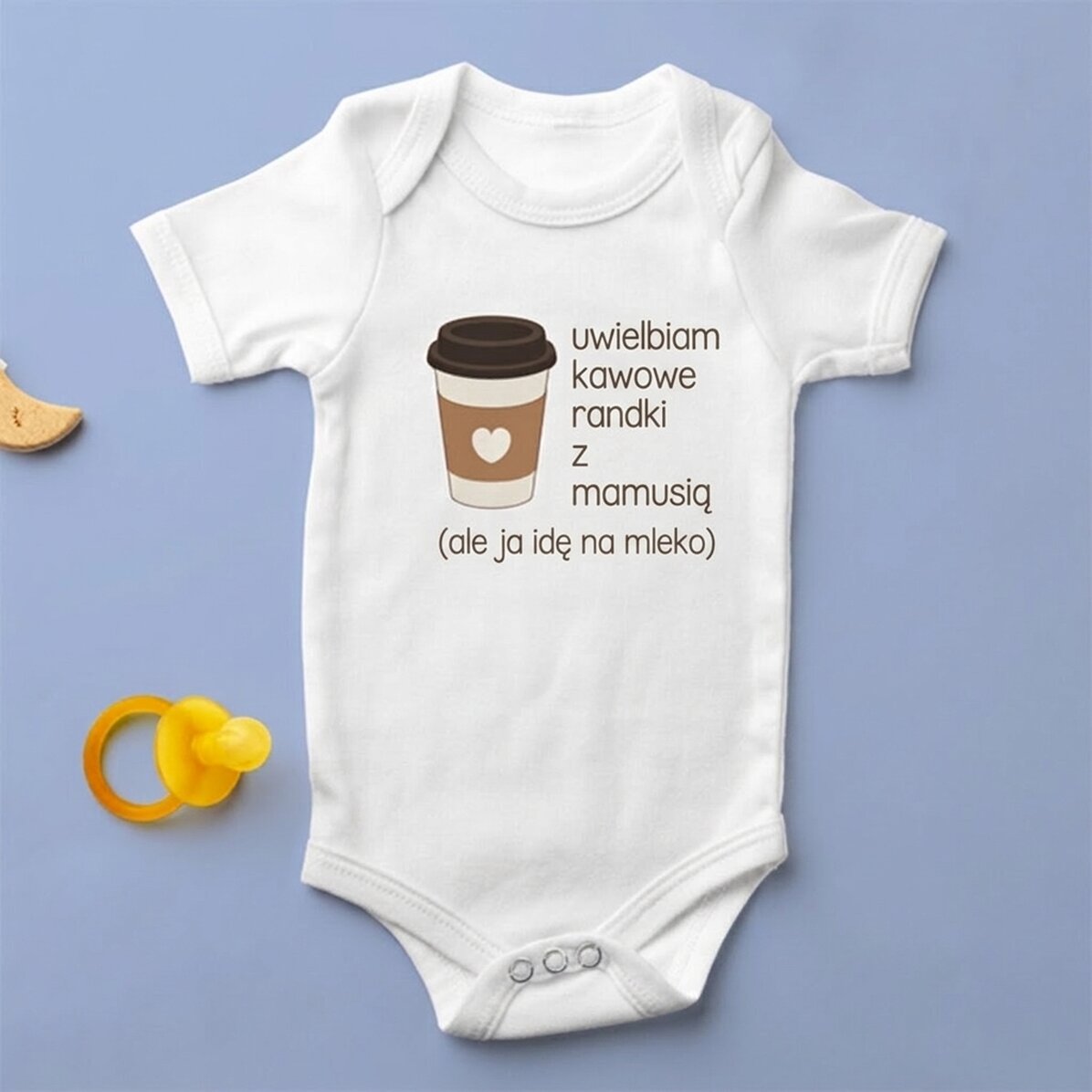 Body niemowlęce z nadrukiem na zamówienie – Coffee
